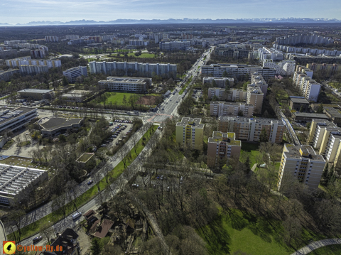 20.03.2024 - Ostpark mit Umgebung in Neuperlach un dBer am Laim